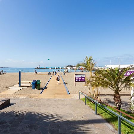 Classbnb - Seafront Studio With Beach View In The Center Of Los Cristianos Los Cristianos  Esterno foto